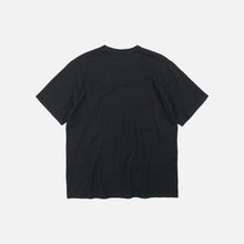Load image into Gallery viewer, SLUB POCKET HALF T-SHIRT - BLACK
