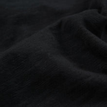 Load image into Gallery viewer, SLUB POCKET HALF T-SHIRT - BLACK
