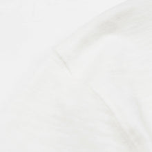 Load image into Gallery viewer, SLUB POCKET HALF T-SHIRT - WHITE
