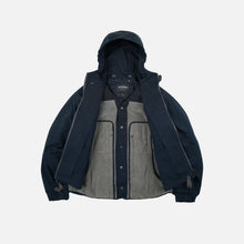 Load image into Gallery viewer, Smock Hooded Parka - Navy
