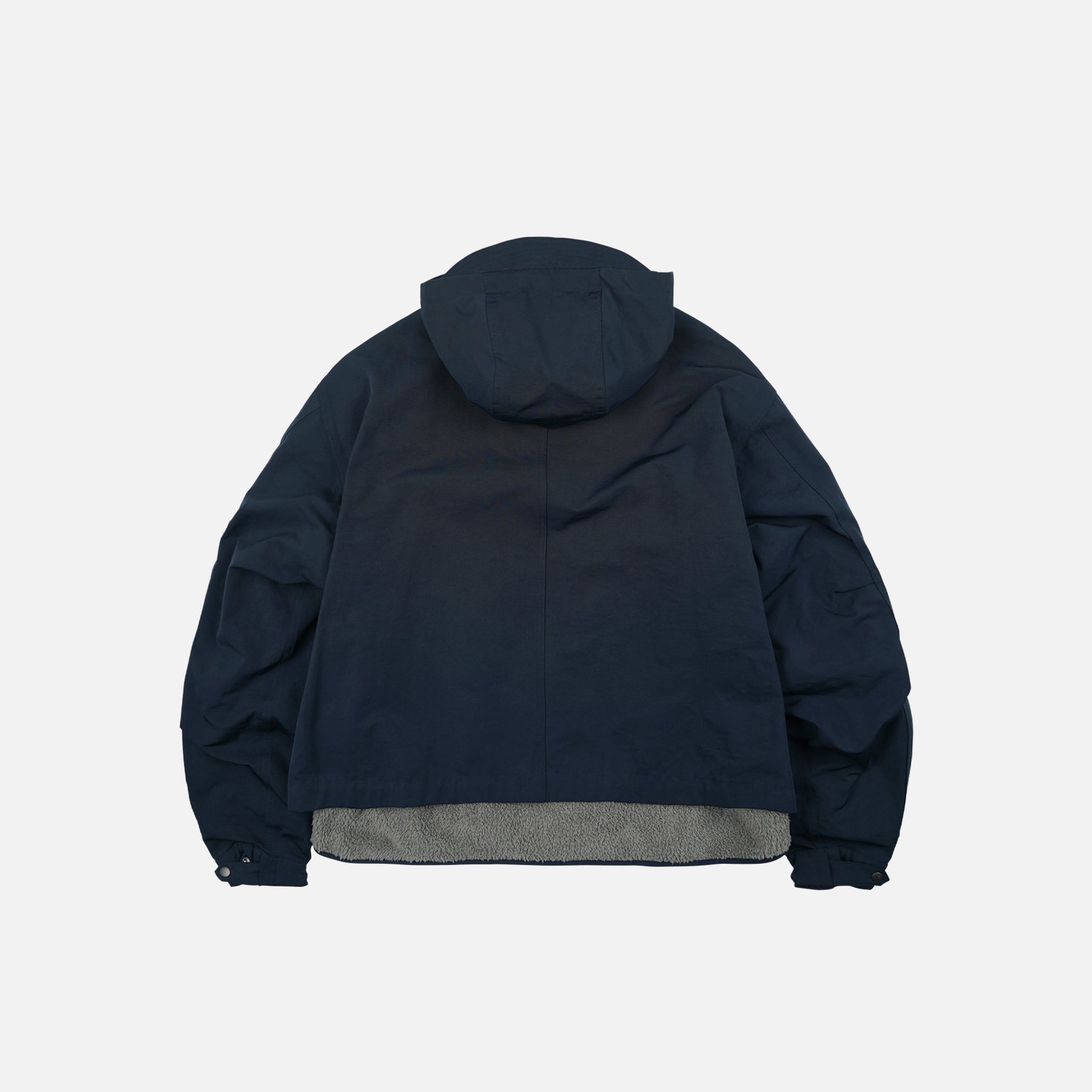 SMOCK 2 IN 1 HOODED PARKA JACKET - NAVY - THE GREAT DIVIDE