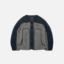 Load image into Gallery viewer, Smock Hooded Parka - Navy
