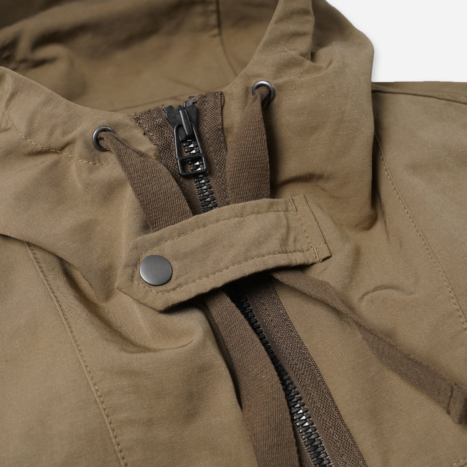SMOCK HOODED PARKA 002 - TAN - THE GREAT DIVIDE – Frizmworks SMOCK HOODED PARKA 002 - TAN - THE GREAT DIVIDE – Frizmworks