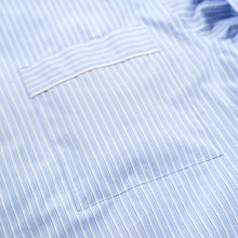 Load image into Gallery viewer, PAJAMA STRIPE SHIRT - BLUE
