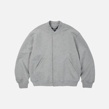 Load image into Gallery viewer, SWEAT VARSITY JACKET - GRAY
