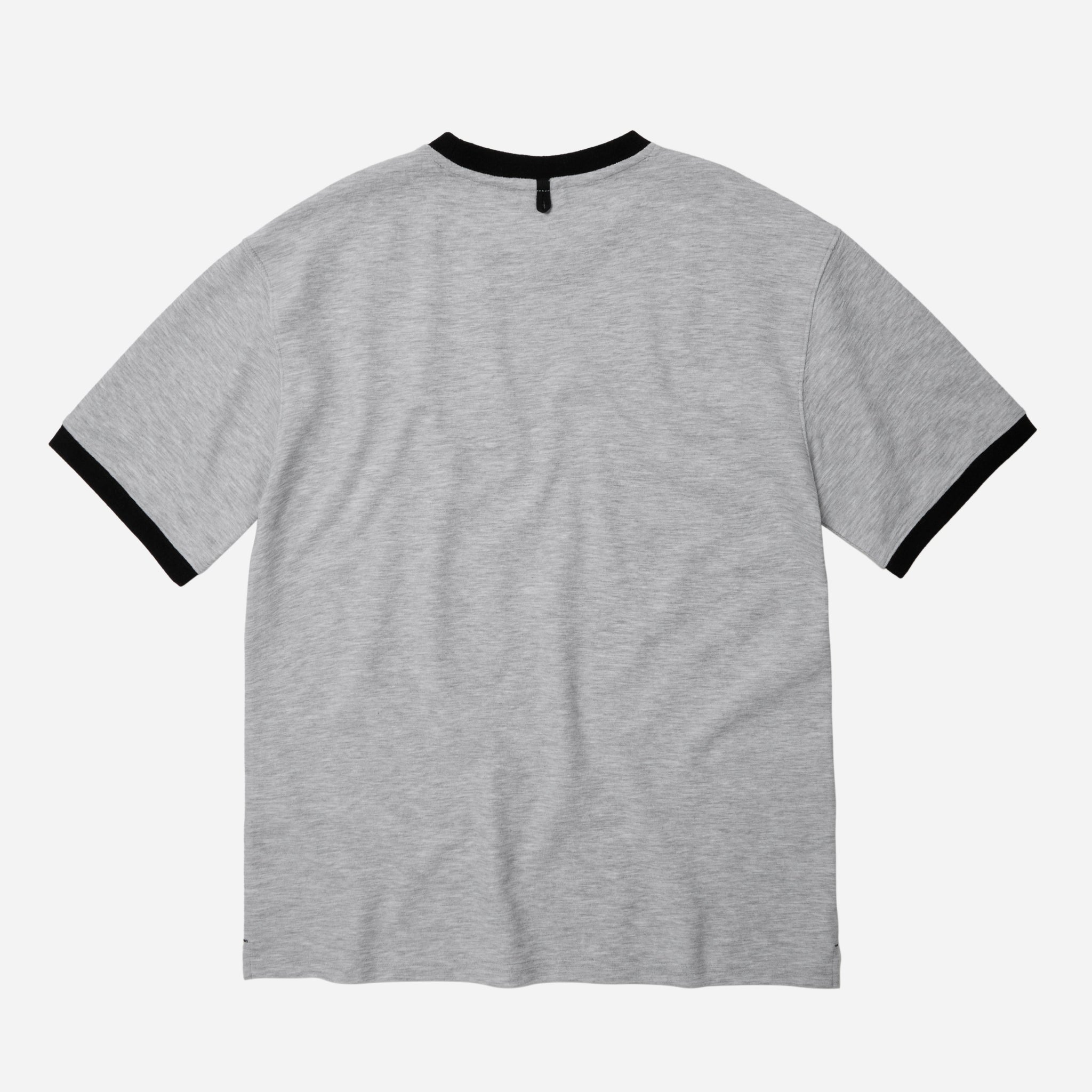 TERRY RINGER HALF T-SHIRT - GRAY - THE GREAT DIVIDE – Frizmworks