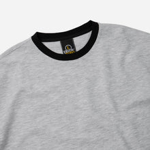 Load image into Gallery viewer, TERRY RINGER HALF T-SHIRT - GRAY
