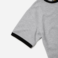 Load image into Gallery viewer, TERRY RINGER HALF T-SHIRT - GRAY
