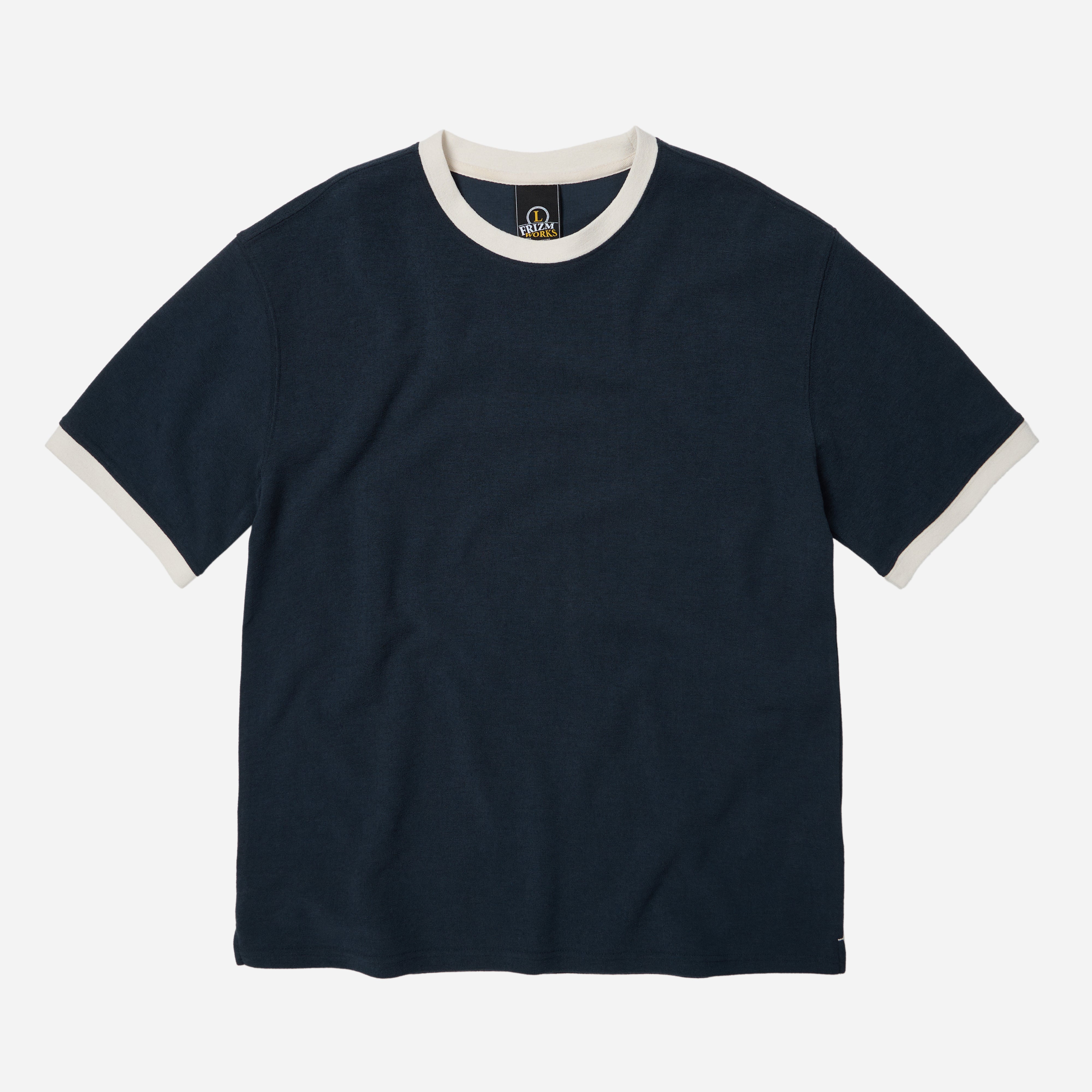 TERRY RINGER HALF T-SHIRT - NAVY - THE GREAT DIVIDE – Frizmworks