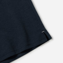 Load image into Gallery viewer, TERRY RINGER HALF T-SHIRT - NAVY
