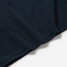 Load image into Gallery viewer, TERRY RINGER HALF T-SHIRT - NAVY
