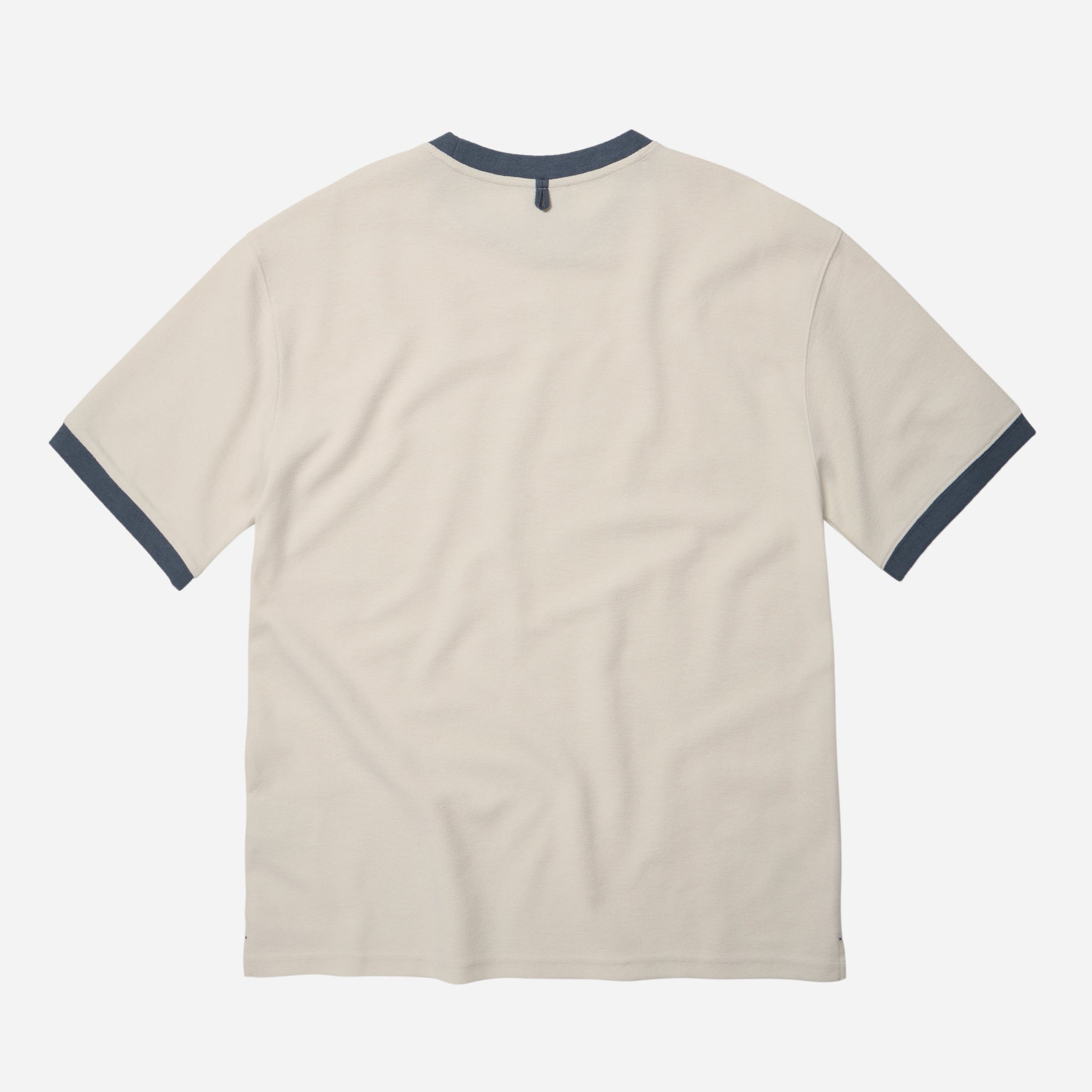 TERRY RINGER HALF T-SHIRT - CREAM - THE GREAT DIVIDE – Frizmworks