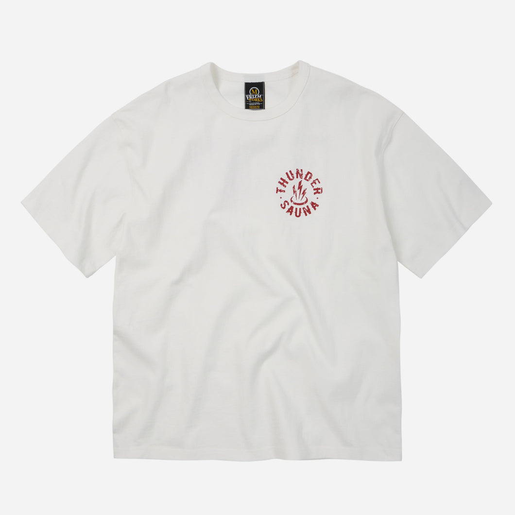 THUNDER SAUNA T-SHIRT - WHITE