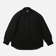 Load image into Gallery viewer, TWO TONE RELAXED SHIRT - BROWN
