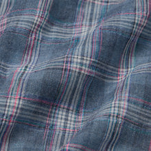 Load image into Gallery viewer, UNEVEN CHECKED SHIRT - BLUE

