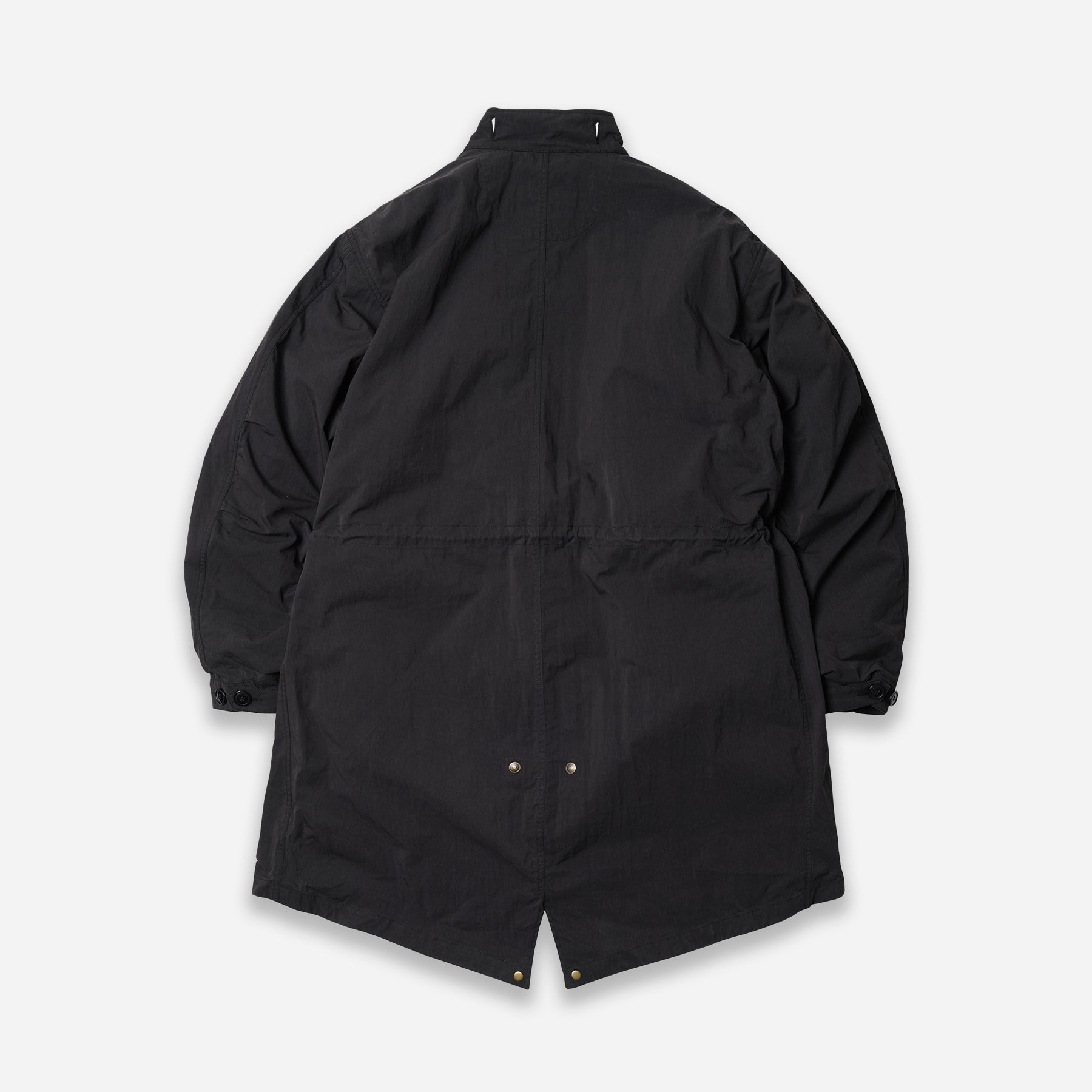 VINCENT M1965 FISHTAIL PARKA JACKET - BLACK - THE GREAT