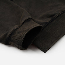 Load image into Gallery viewer, VINTAGE DYEING FZ SWEAT - BLACK BROWN
