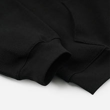 Load image into Gallery viewer, WAFFLE HOOD ZIP UP PARKA - BLACK
