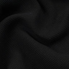 Load image into Gallery viewer, WAFFLE HOOD ZIP UP PARKA - BLACK
