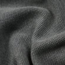 Load image into Gallery viewer, WAFFLE HOOD ZIP UP PARKA - GREY
