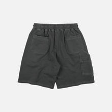 Load image into Gallery viewer, WASHED CARPENTER SWEAT SHORTS - CHARCOAL
