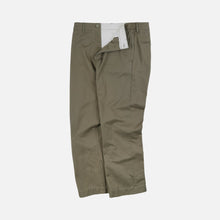 Load image into Gallery viewer, WASHED OFFICER CHINO PANTS - MUD
