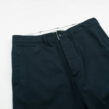 Load image into Gallery viewer, WASHED OFFICER CHINO PANTS - NAVY
