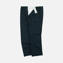 Load image into Gallery viewer, WASHED OFFICER CHINO PANTS - NAVY
