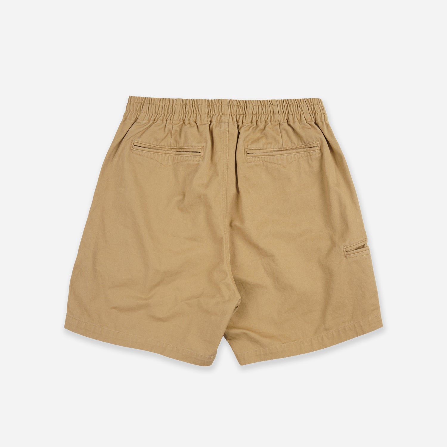 WASHED OFFICER CHINO SHORTS - BEIGE - THE GREAT DIVIDE – Frizmworks