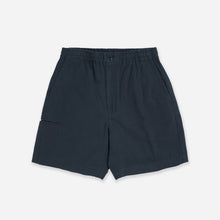 Load image into Gallery viewer, WASHED OFFICER CHINO SHORT - BLACK
