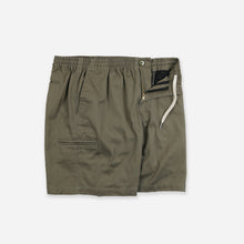 Load image into Gallery viewer, WASHED OFFICER CHINO SHORT - MUD
