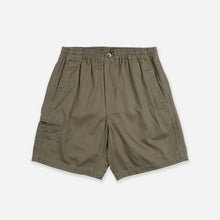 Load image into Gallery viewer, WASHED OFFICER CHINO SHORT - MUD
