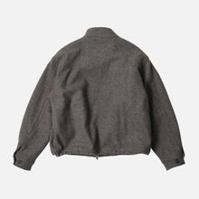 Load image into Gallery viewer, WOOL HARRINGTON JACKET - GREY
