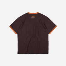 Load image into Gallery viewer, ZANE'S BAIT &amp; TACKLE RINGER T-SHIRT - BROWN
