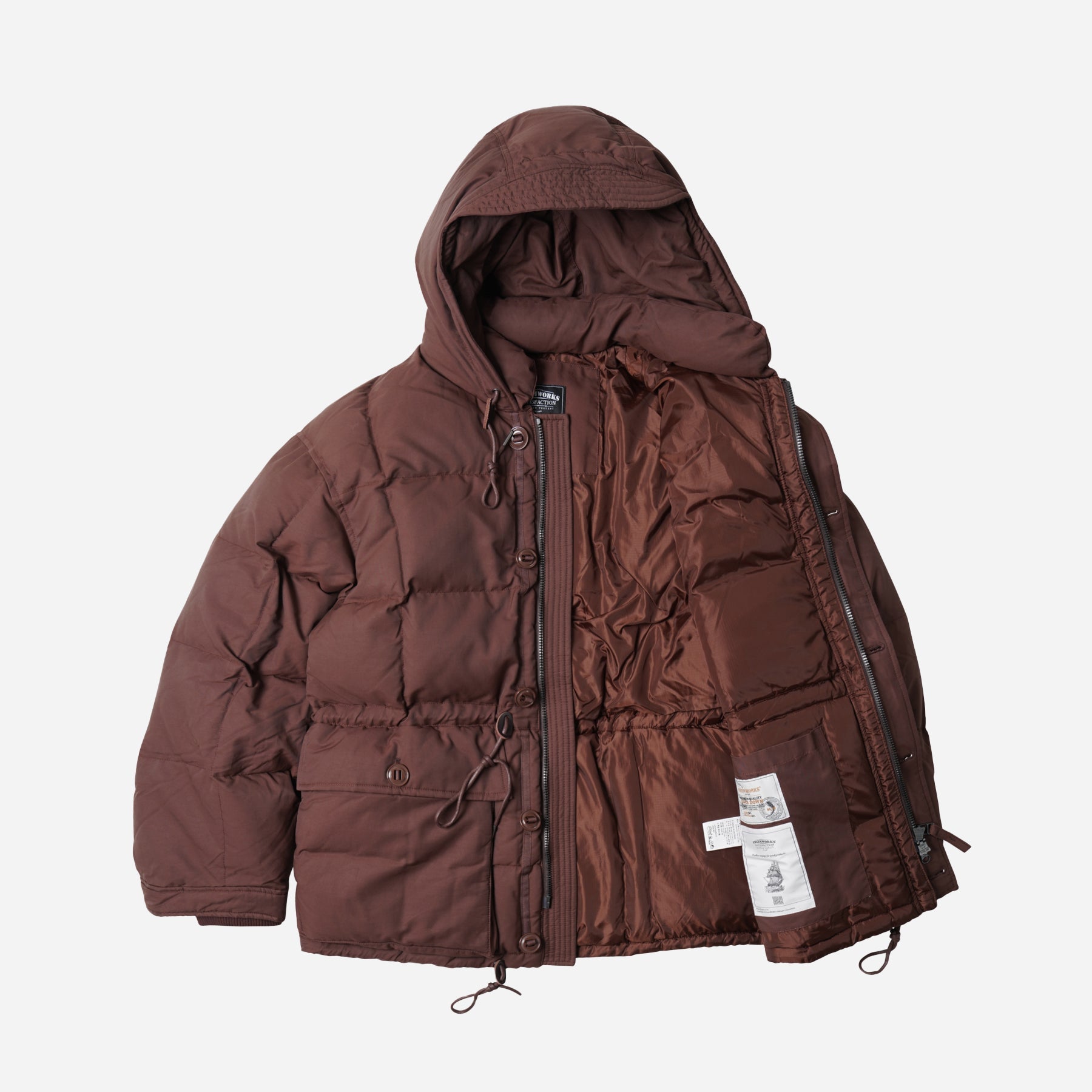 KARAKORAM DOWN PARKA JACKET BROWN