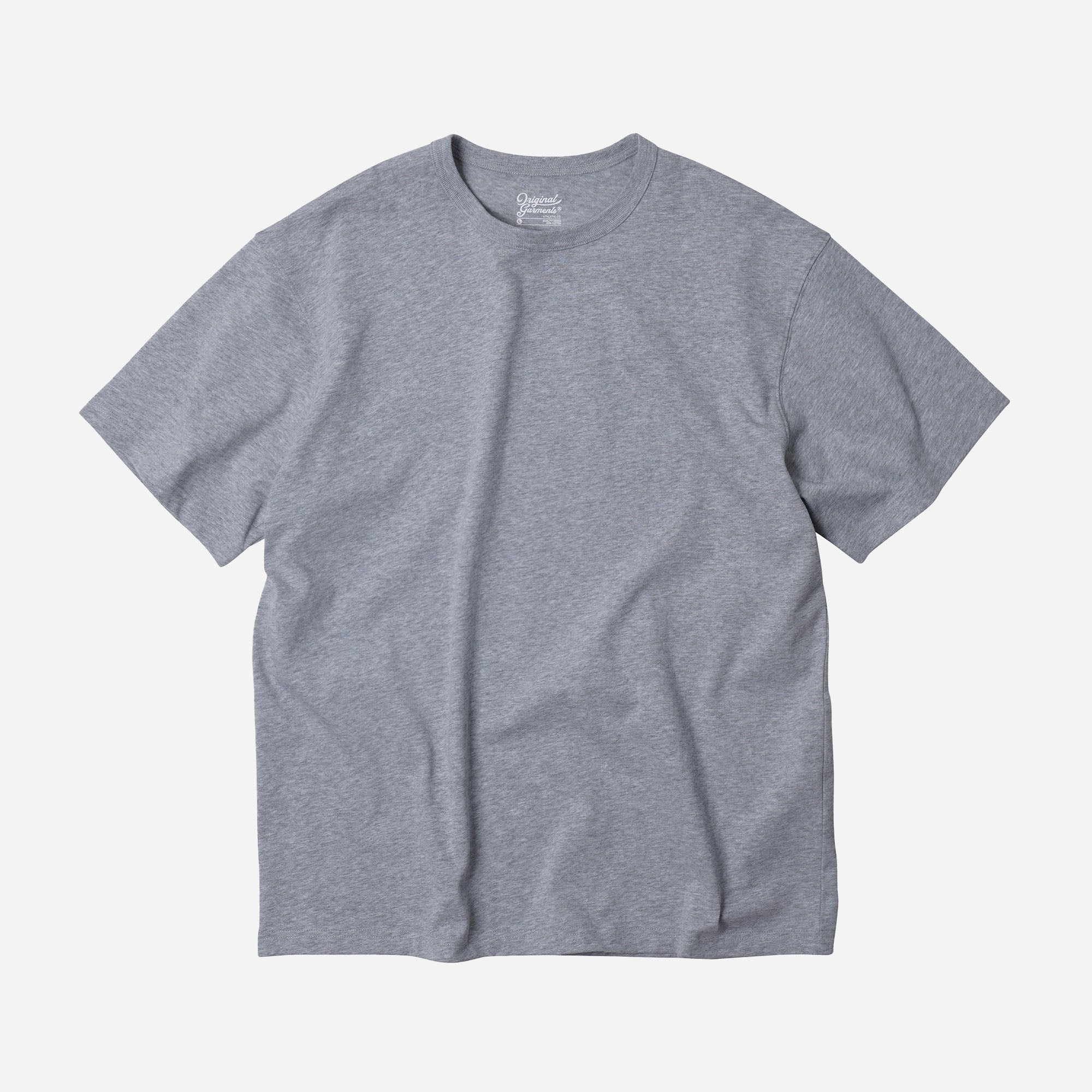 ★LOW CLASSIC★ PE TSHIRTMELANGE GREY Men's Classic T-shirt in Grey Melange | Sunspel
