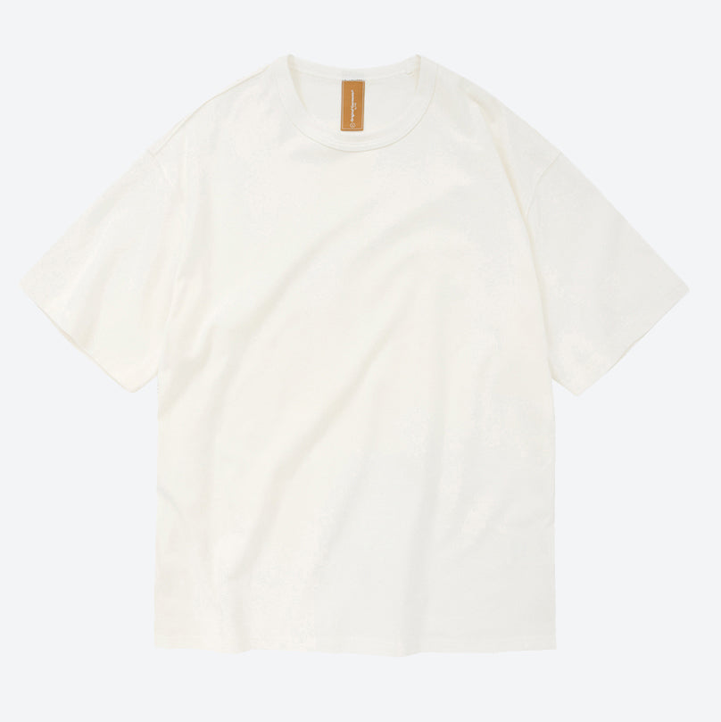 OG DOUBLE RIB OVERSIZED TEE - WHITE
