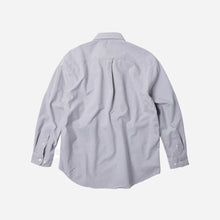 Load image into Gallery viewer, OG STRIPED OXFORD OVERSIZED SHIRT - PURPLE
