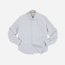 Load image into Gallery viewer, OG STRIPED OXFORD OVERSIZED SHIRT - GREY

